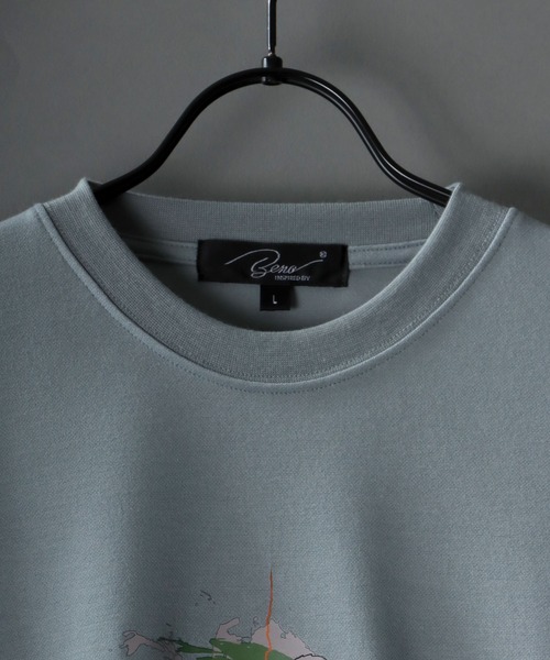「SITRY」 長袖Tシャツ L ブラック系その他 メンズ_画像2