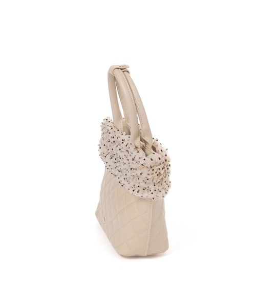Heather（ヘザー） ハンドバッグ 2WAYボリュームフリルBAG 739890