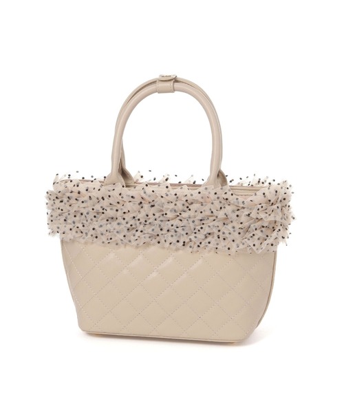 Heather（ヘザー） ハンドバッグ 2WAYボリュームフリルBAG 739890 