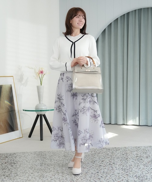 「ASTORIA ODIER」 ニットアンサンブル SMALL グリーン レディース_画像3