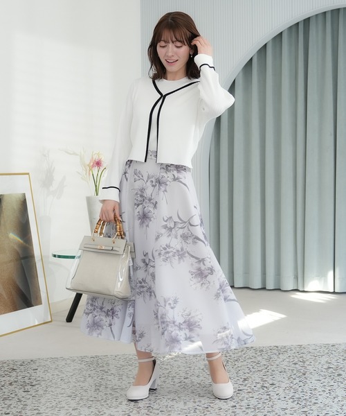 「ASTORIA ODIER」 ニットアンサンブル SMALL グリーン レディース_画像4