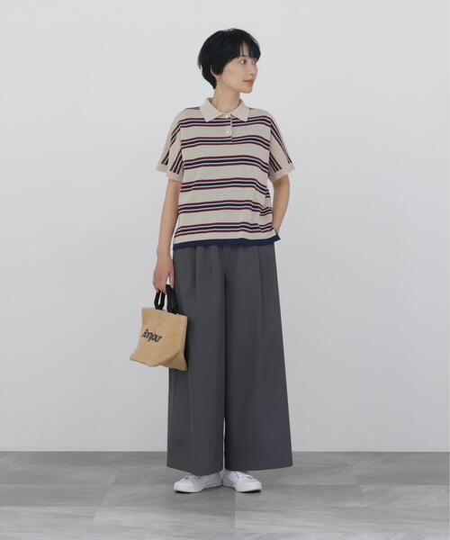 human woman（ヒューマンウーマン） ワイドパンツ パンツ
