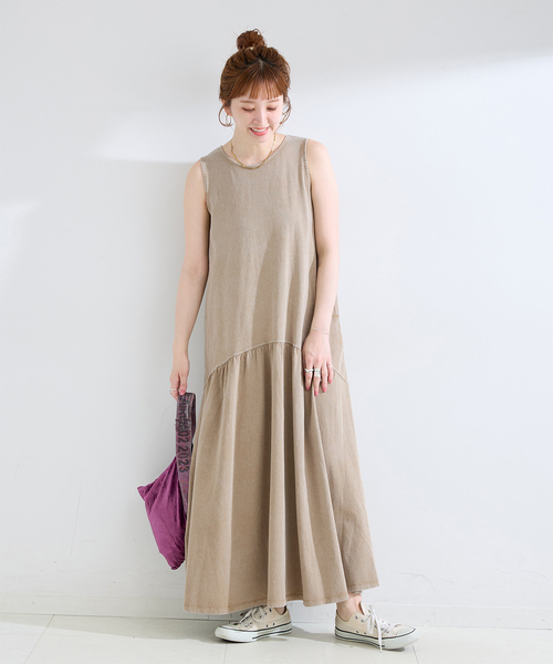 Simplicite（サンプリシテ） ワンピース 手洗い可 / snow wash カット