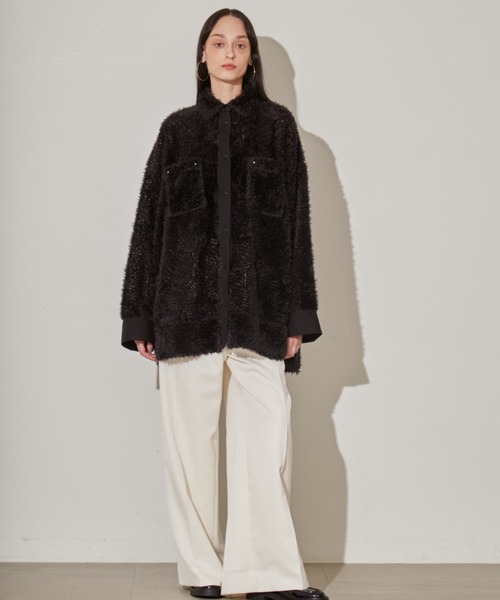 「styling/」 ジャケット「kei shirahataコラボ」 0 ベージュ レディース_画像4
