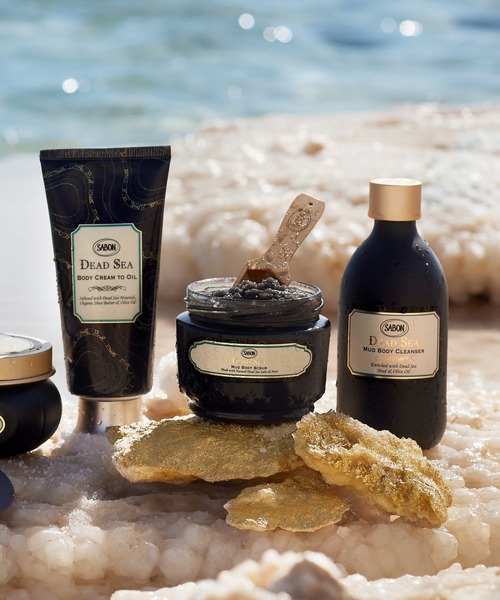 SABON DEAD SEA ボディソープ、ボディクリーム ポーチ付き SABON（サボン） ボディクリーム クリーム トゥ オイル デッドシー