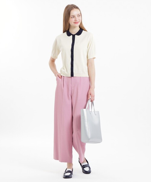 「MACKINTOSH PHILOSOPHY」 ニットカーディガン 38 ホワイト系その他 レディース_画像2
