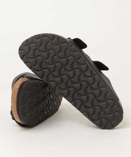 「BIRKENSTOCK」 フラットサンダル 35 ブラック レディース_画像3