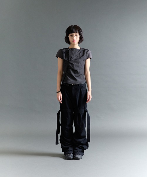 「FTW」 パンツ SMALL チャコールグレー レディース_画像4