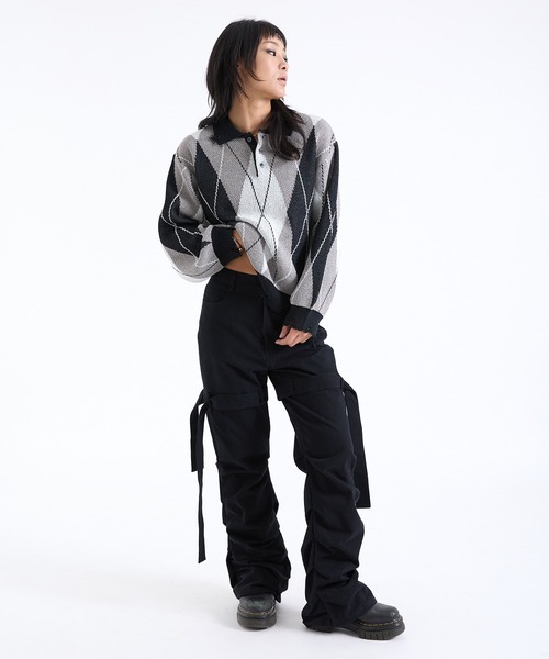 「FTW」 パンツ SMALL チャコールグレー レディース_画像6