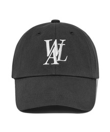 キャップ WOOALONG Signature denim damage ball cap NS56 WOOALONG Signature denim damage ball cap NS56 (WOOALONG