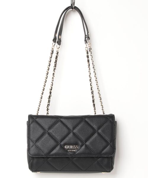 GUESS  デニムキルティングショルダーバッグ(美品) GUESS（ゲス） 【並行輸入品】ゲス バッグ HD767921 DENIM CESSILY