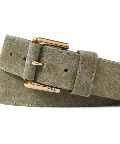 POLO RALPH LAUREN ベルト シグネチャー ポニー スエード メンズ 