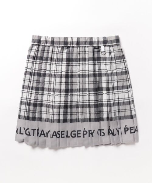 PEARLY GATES♡ エアインプレッション チェック柄スカート PEARLY GATES スカート 「PEARLY GATES」エアインプレッション