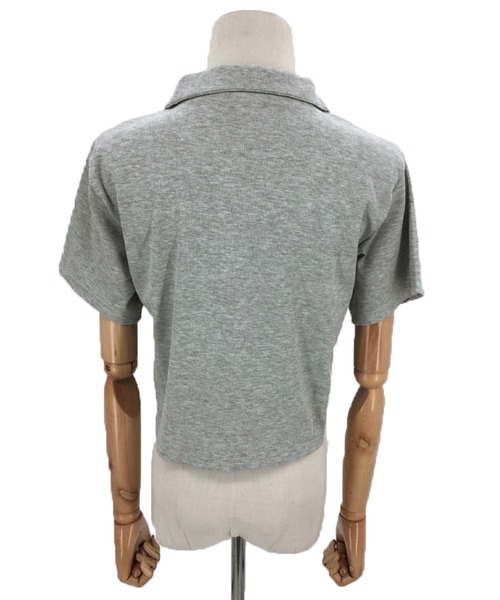 ダイチュウ 新品MEN'STENORASダブルジップ 半袖カットソー 2点 Amulet（アミュレット） tシャツ ダブルジップ半袖トップス レディース