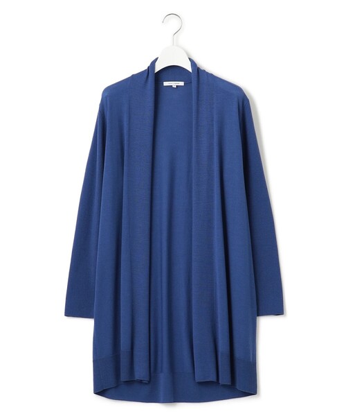 23区（ニジュウサンク） カーディガン 「洗える」サステナブルウール