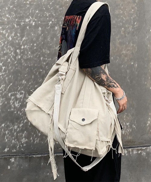 Theater code ショルダーバッグ damage shoulder bag/ダメージ