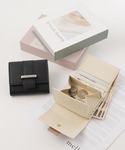 ミニ 財布 ボックスコイン 三つ折り財布 ミニ...の詳細画像5