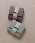 ミニ 財布 ボックスコイン 三つ折り財布 ミニ...の詳細画像2