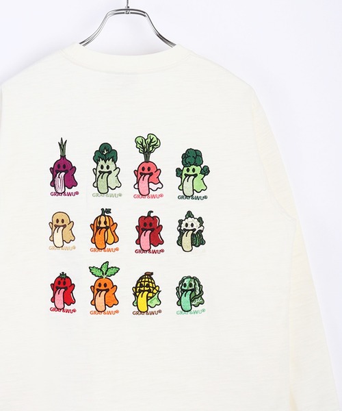 GRAF＆WU（グラフアンドウー） tシャツ GRAF＆WU 12ベロ ロングTシャツ