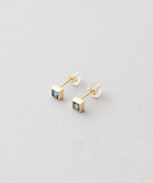 Jouete（ジュエッテ） ピアス K10YG ピアス ロンドンブルートパーズ