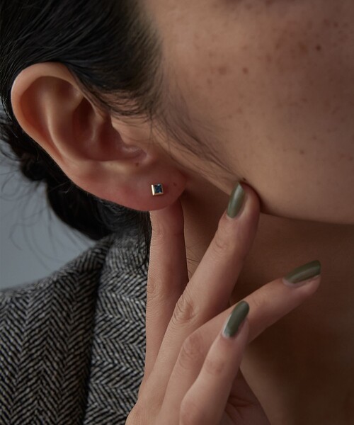 Jouete（ジュエッテ） ピアス K10YG ピアス ロンドンブルートパーズ