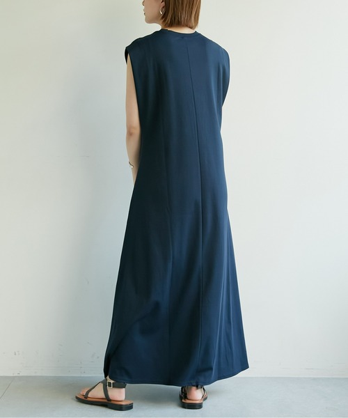 GALLARDAGALANTE」 ノースリーブワンピース S ネイビー レディース 