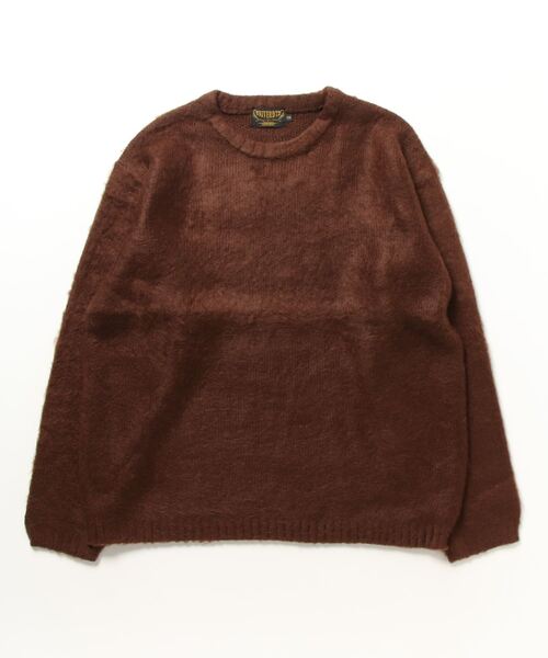 ニット セーター HOUSTON / ヒューストン / MOHAIR TOUCH SWEATER / 22138 レディース メンズ HOUSTON ニット セーター / ヒューストン MOHAIR TOUCH SWEATER