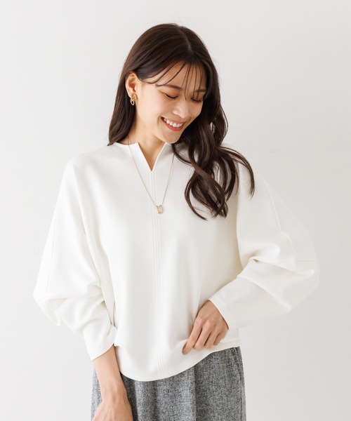 tシャツ ライトダンボールドルマンプルオーバー/春服 レディース