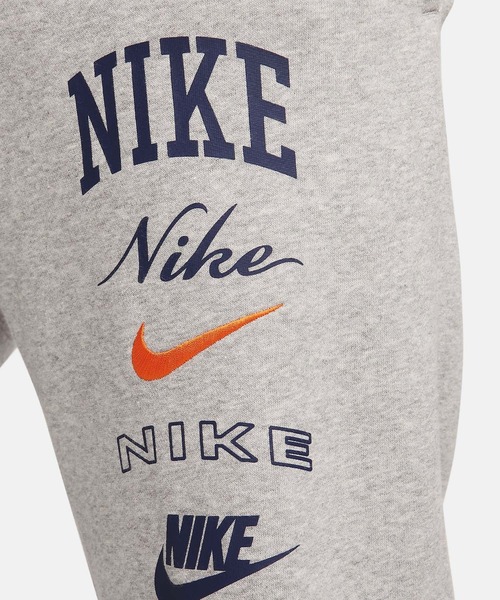 ナイキ　スウェット　セット　グレー　刺繍　ダブルロゴ　M NIKE スウェットパンツ ジャージ NIKE/ナイキ ロンパン