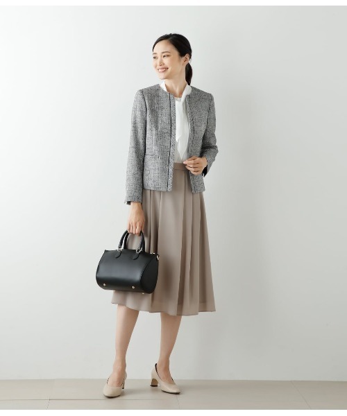 【NEW YORKER】チャコールグレー ジャケット NEWYORKER（ニューヨーカー） ジャケット テーラードジャケット