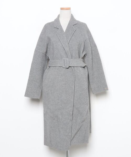 LOVELESS」 チェスターコート 34 ライトグレー レディース : 80724968  