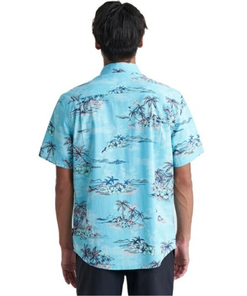 Quiksilver シャツ APERO CLASSIC SS/クイックシルバー半袖総柄
