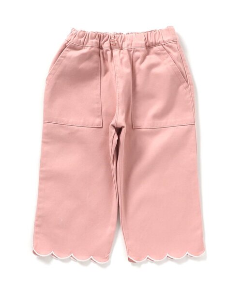 パンツ 「WEB限定」裾スカラップベイカーパンツ キッズ : 80928968 