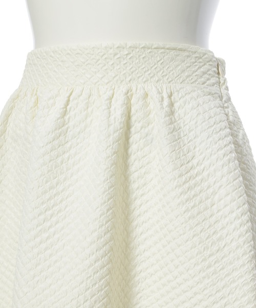 uncrave WHITE レオパード　ジャガード　ロングスカート　１　匿名発送 uncrave WHITE】レオパードジャガード スカート / uncrave