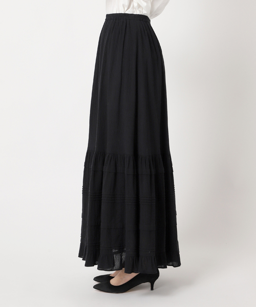 Spick＆Span スカート コットンクレープギャザースカート