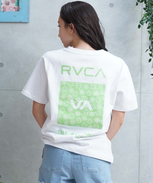 限定品【RVCA】バックプリント Tシャツ ★女性にも大人気♪ RVCA tシャツ 「ムラサキスポーツ限定」RVCA/ルーカ 半袖Tシャツ