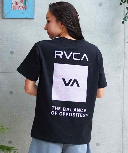 限定品【RVCA】バックプリント Tシャツ ★女性にも大人気♪ RVCA tシャツ 「ムラサキスポーツ限定＆日本限定」RVCA/ルーカ