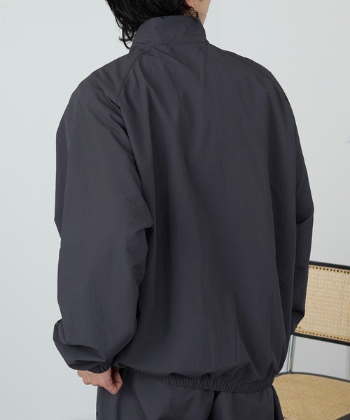 Back Channel ナイロンセットアップ BLACK GREY L NYLON SETUP/BLACK | chillz clothing