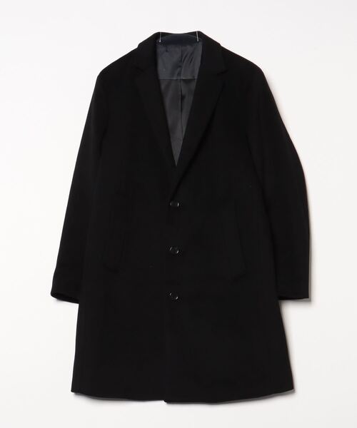 tk.TAKEO KIKUCHI」 チェスターコート 02 ブラック メンズ : 81795968  