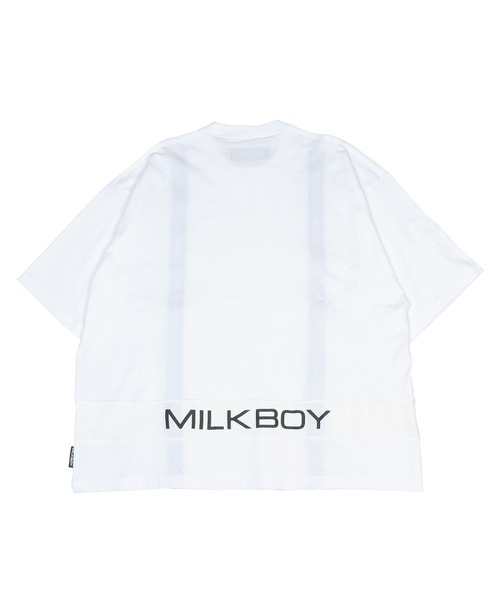 MILKBOY（ミルクボーイ） tシャツ ZIPPED LOGO Tシャツ メンズ