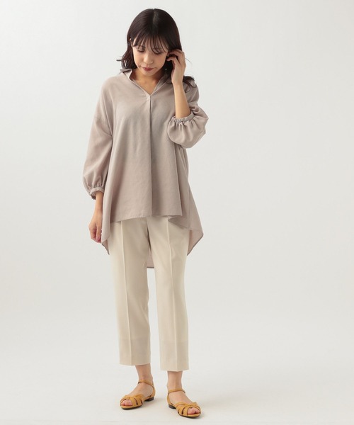 Elura パンツ 「低身長サイズ Elkotona」コトナ夏ラクテーパード