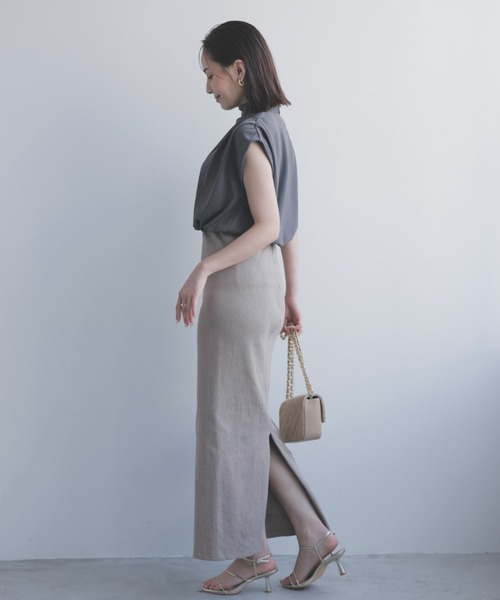 anuans スカート リブカットタイトスカート : ZOZOTOWN Yahoo!店