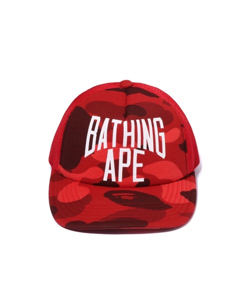 A BATHING APE キャップ 帽子 COLOR CAMO NYCOGOESH CAP メンズ 