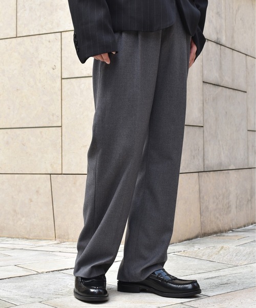 ツイルスラックス M ブラック Noen（ノエン） スラックス ミリタリーツイルスラックス「セットアップ