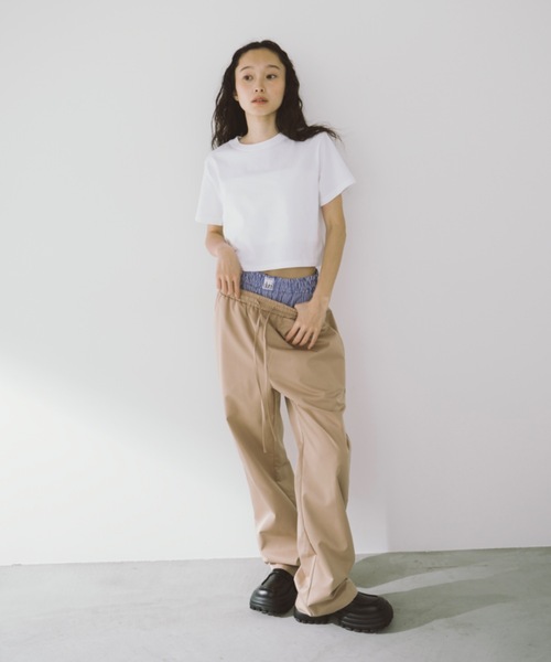 duei スラックス パンツ レイヤードパンツセット / セパレート