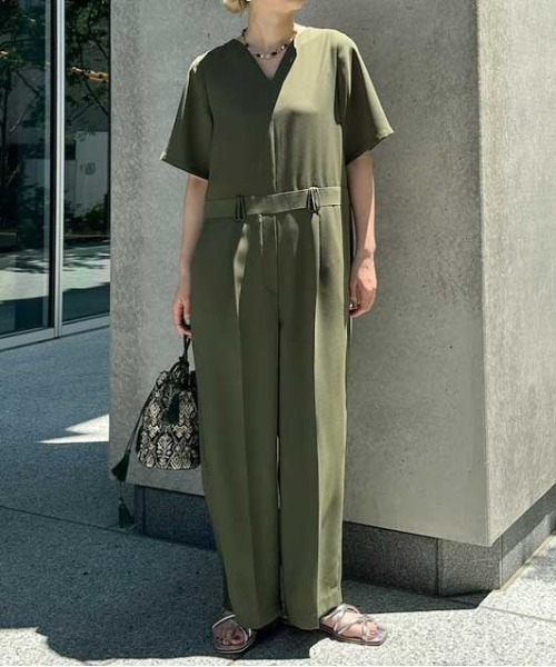 Ameri（アメリ） オールインワン GEORGETTE RELAX ROMPERS レディース