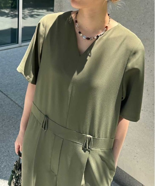 Ameri（アメリ） オールインワン GEORGETTE RELAX ROMPERS レディース