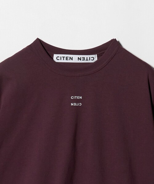 tシャツ ボクシー半袖Ｔシャツ レディース 半袖ボクシーラウンドネックプリントTシャツ | レディース