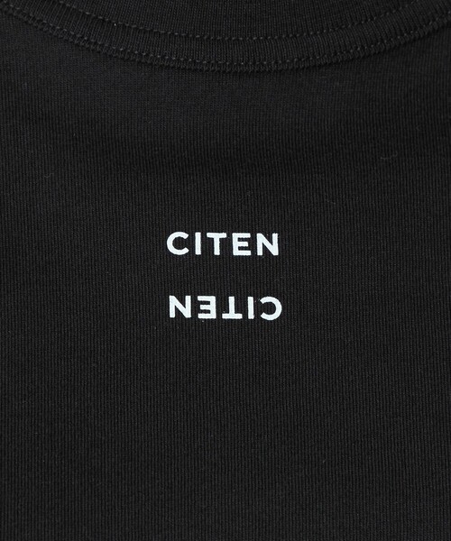 CITEN tシャツ 「CITEN」ボクシー フィット Tシャツ レディース