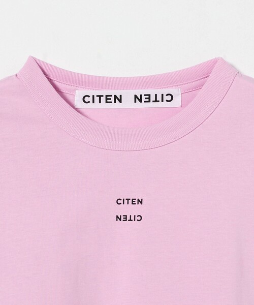 CITEN tシャツ 「CITEN」ボクシー フィット Tシャツ レディース